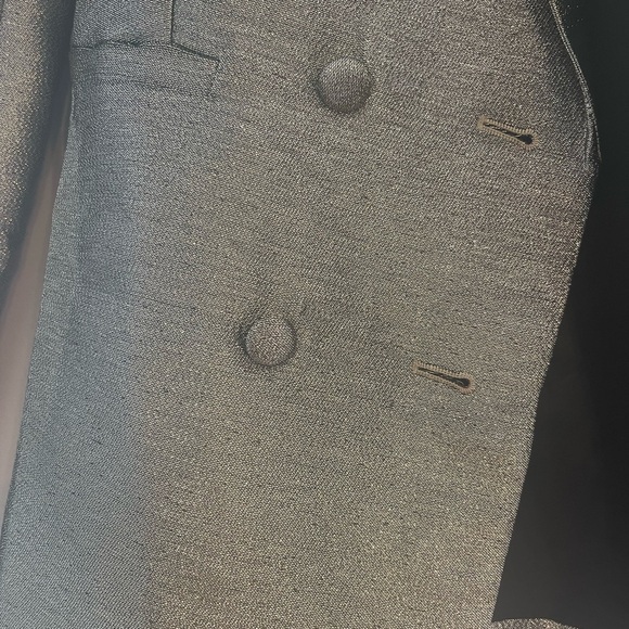 Silver Metallic Blazer - Picture 2 of 4